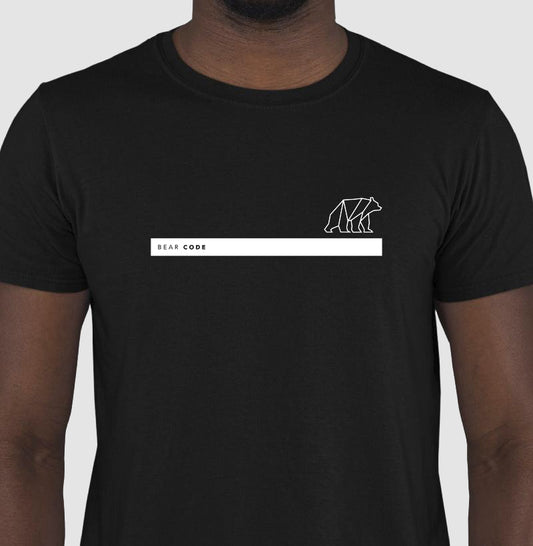 Camiseta Bear Code - Vermelha ou Preta