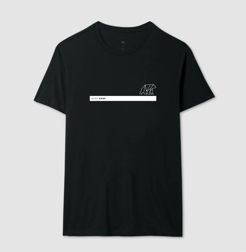 Camiseta Bear Code - Vermelha ou Preta